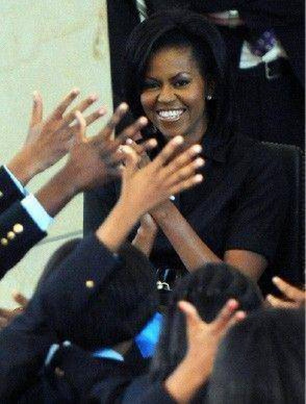 Michelle, de la desconfianza a la admiraci�n y el glamour