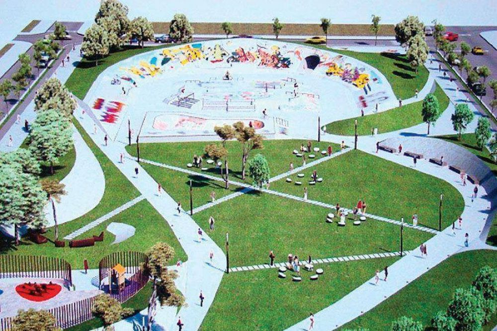 Skate park en Rada Tilly: cada vez m�s cerca
