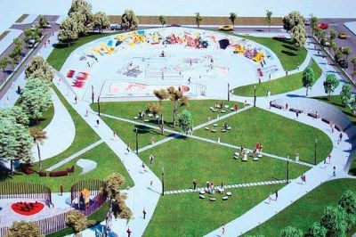 Skate park en Rada Tilly: cada vez m�s cerca