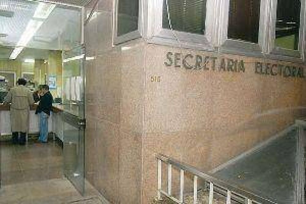 Elecciones: vence el plazo de presentaci�n de frentes o alianzas