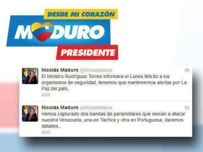 Ante la crisis, Maduro agita el fantasma paramilitar