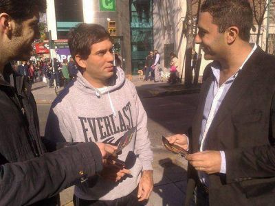 El Frente Renovador recorri� Olivos