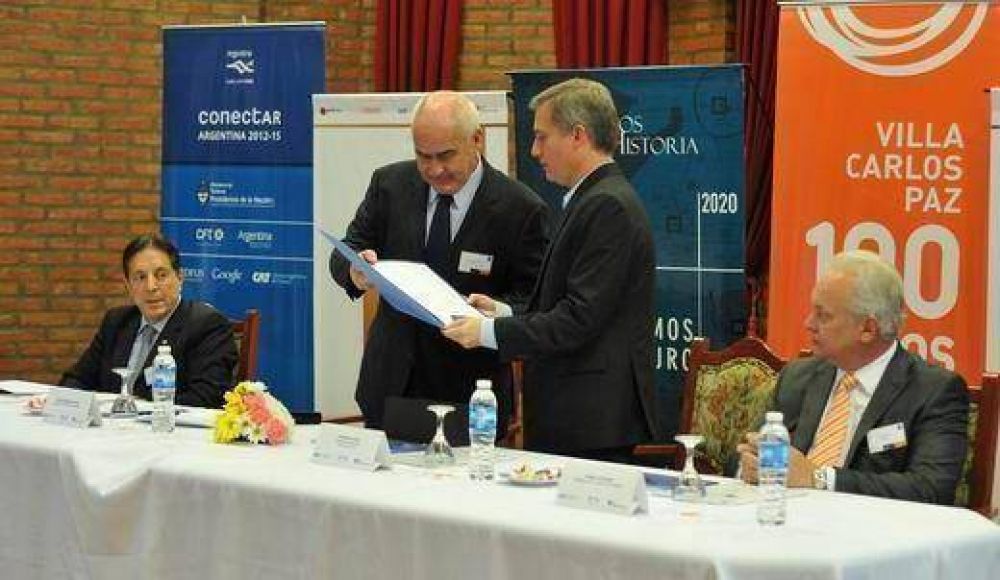 Mayer: �Naci�n trabaja para atraer inversiones a Villa Carlos Paz�