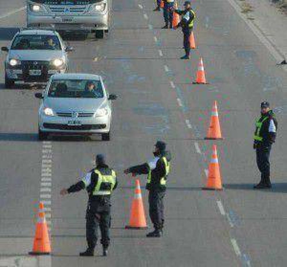 Tras los operativos de fin de semana: 200 personas demoradas y 62 actas por alcoholemia