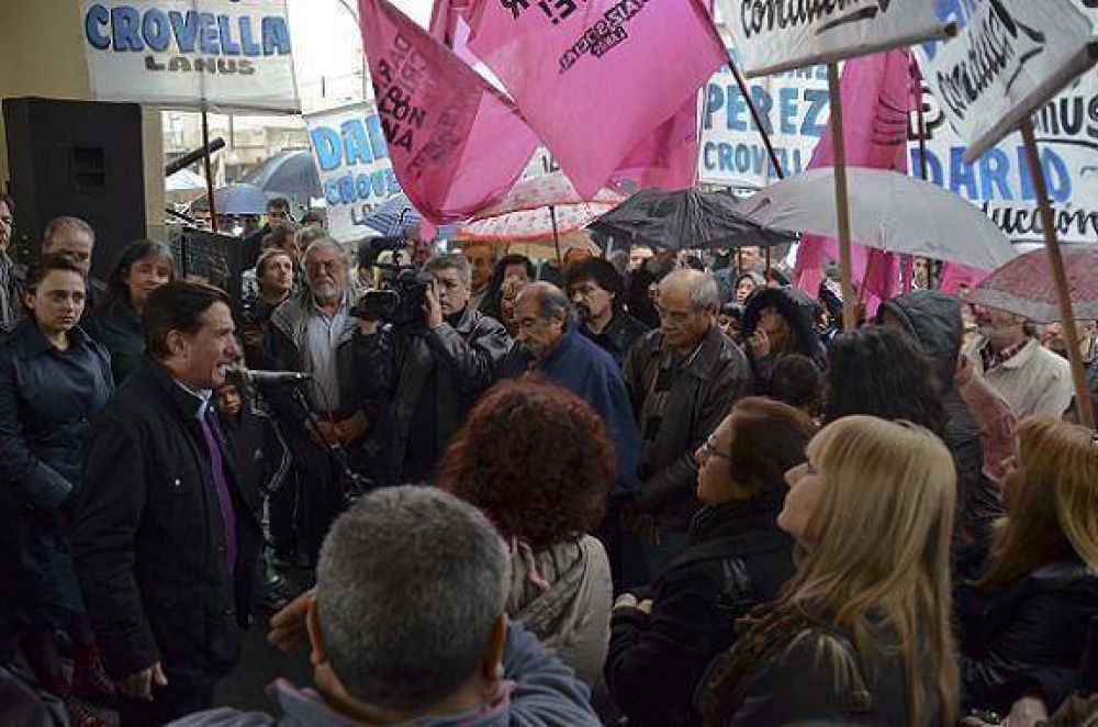 D�AZ P�REZ RINDI� HOMENAJE A LOS ASESINADOS EN LAN�S EL 9 DE JUNIO DE 1956