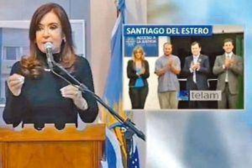 Cristina confirm que vendr a Santiago al inaugurar con Zamora una oficina de Justicia