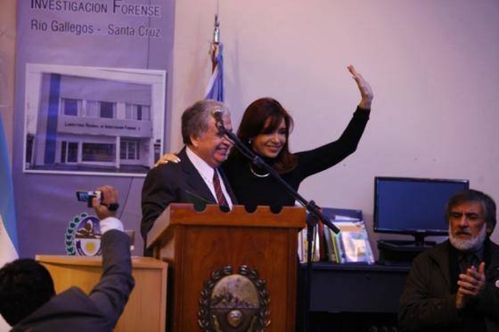 "Vamos a volver a poner linda a R�o Gallegos, que cuando nos fuimos la dejamos hermosa"