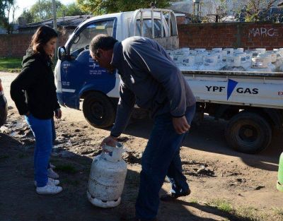 Lugares donde estar�n los camiones distribuyendo Garrafa Social