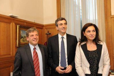 El ministro Padula se reuni� con el ministro del Interior de la Naci�n