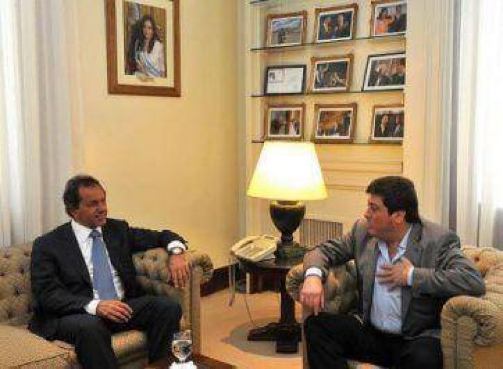  Mariotto ve a Scioli jugando para el FpV