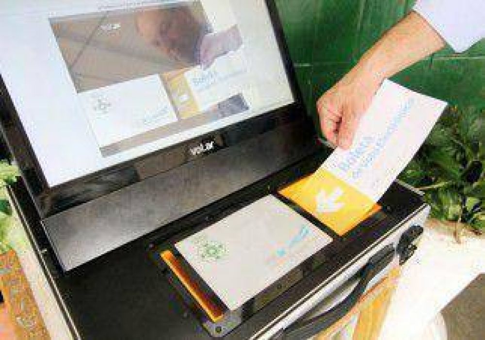 Podr�a naufragar la prueba piloto del voto electr�nico 