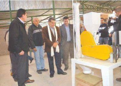 Beder Herrera recorri� obras y predios en Los Sauces