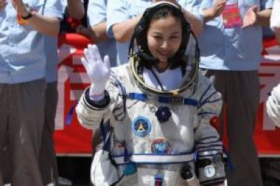 Maestra astronauta ense�ar� desde el espacio