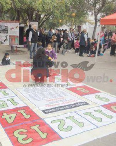 Vialidad educ� ayer con juegos did�cticos