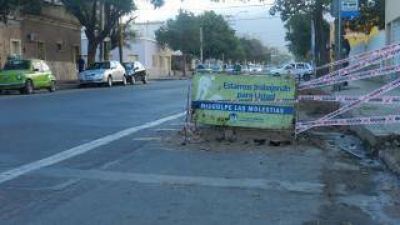Cortes de calles programados para ma�ana