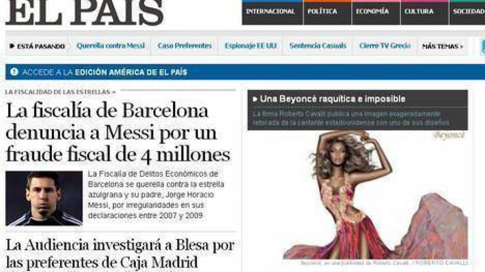 Denuncian a Messi por un millonario fraude fiscal