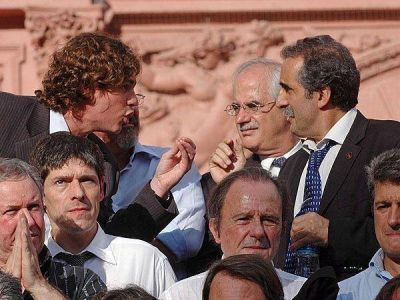 Lousteau revel� el motivo del hist�rico gesto de Moreno en Plaza de Mayo