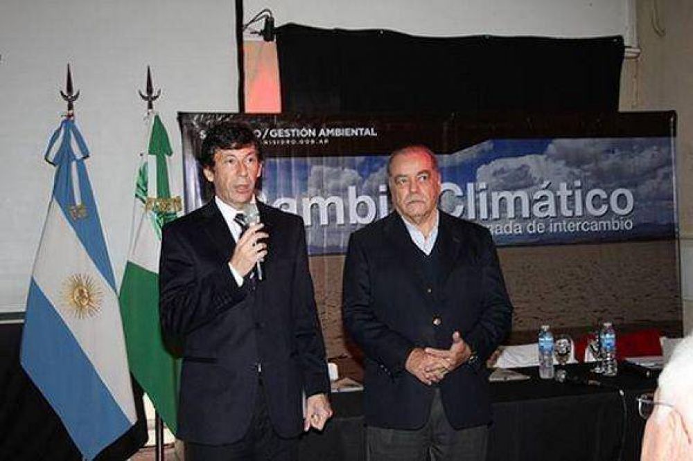 Posse presidi� jornada sobre el cambio clim�tico en San Isidro