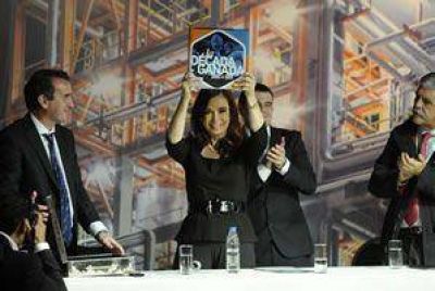 CFK: �Duplicamos capacidad de gas de San Juan�	