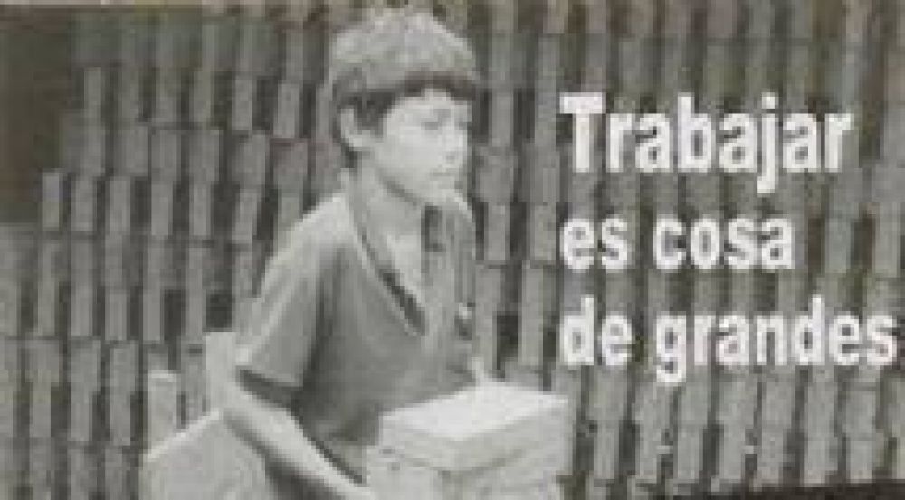 Trabajar es cosa de grandes: Comenzaron las jornadas de erradicaci�n de trabajo infantil