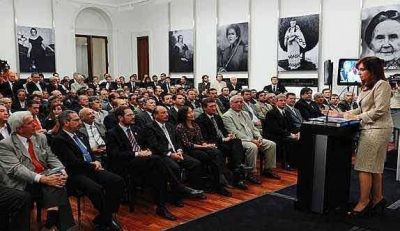 Cristina puso a Juez en el centro de su cr�tica