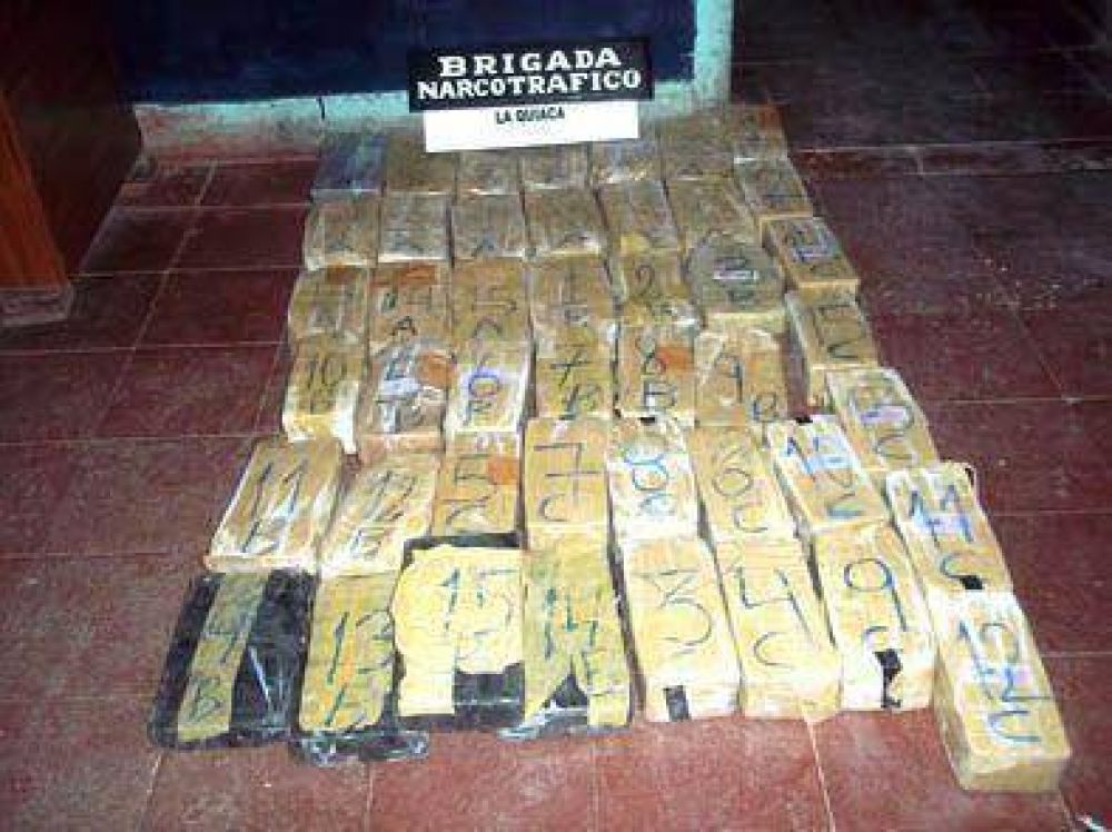 Secuestraron cuarenta y siete kilos de coca�na