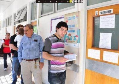 Aument� la demanda en centros de salud por la vacuna contra la gripe