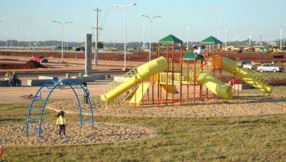 Habilitaron el Parque de los Ni�os 