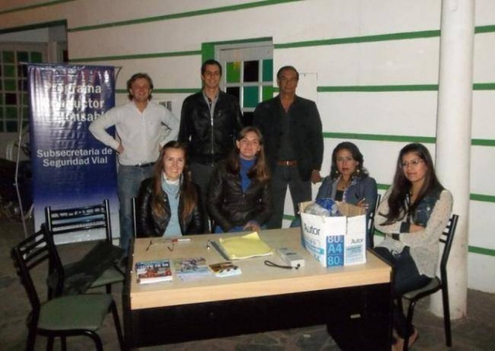 Implementaron el Programa Conductor Responsable en Quitilipi