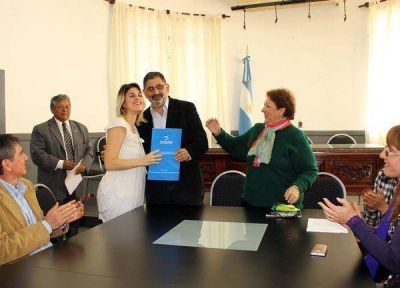 El intendente Ra�l Jorge recibi� a integrantes de �El Arte de vivir�