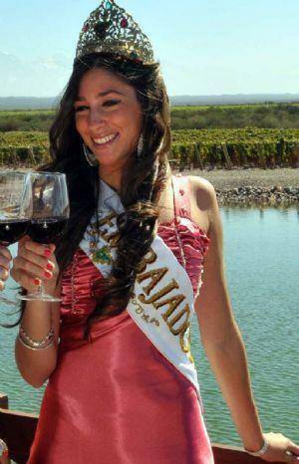 El mensaje desafortunado de una virreina vendimial