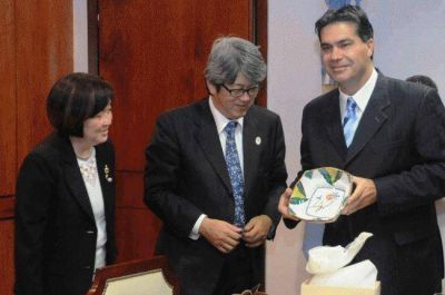 Capitanich y Mizukami analizaron probables convenios de cooperaci�n