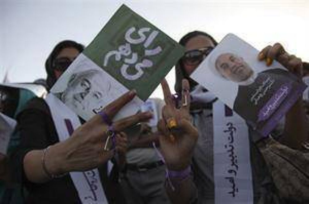 Unida, la oposici�n iran� busca forzar una segunda vuelta