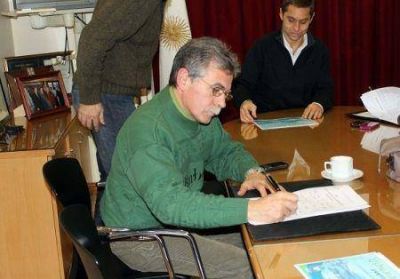 La Municipalidad firm� convenio de cooperaci�n con centros invernales