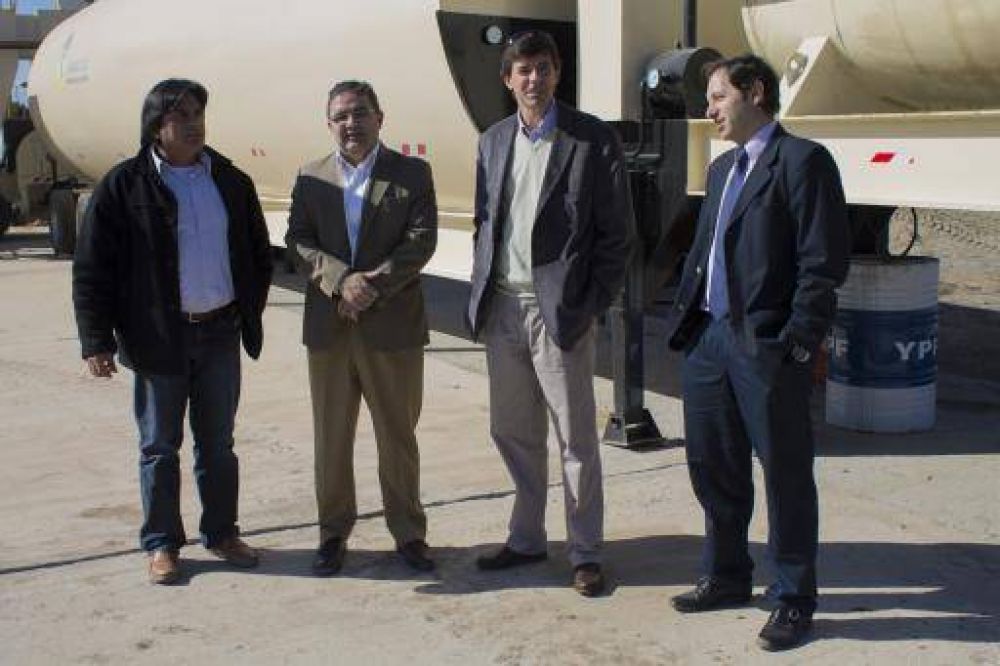 Subestaci�n de energ�a va a abastecer a la planta de pavimento