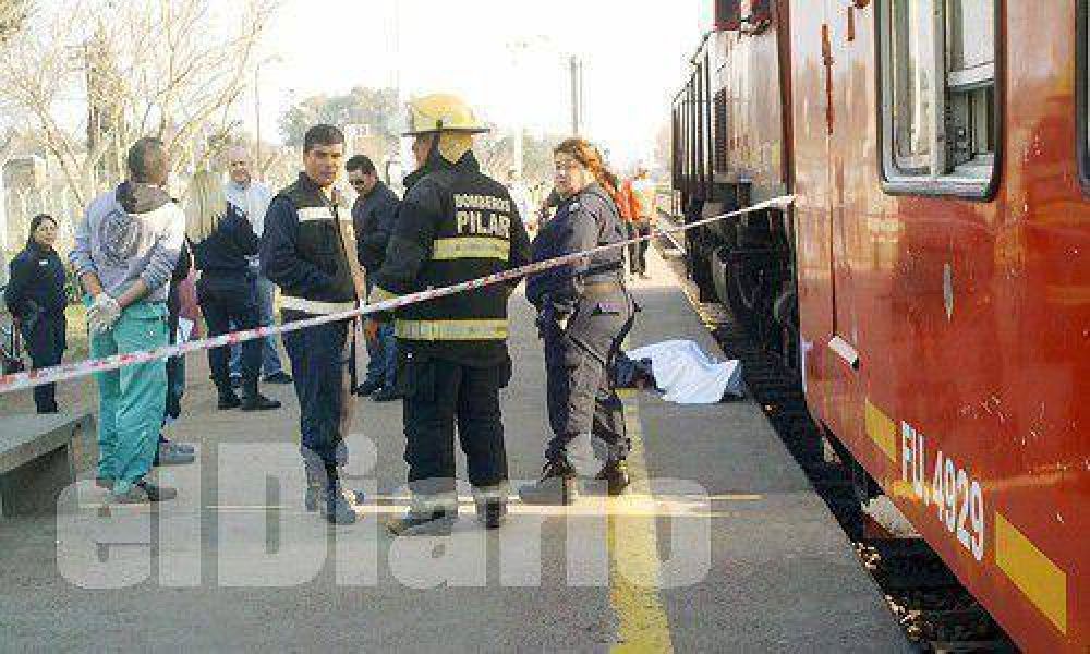Septuagenario se suicid� arroj�ndose bajo el tren