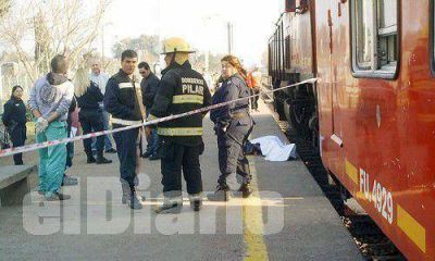 Septuagenario se suicid� arroj�ndose bajo el tren