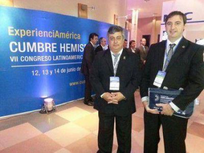 El intendente Luciani participa de la VII Cumbre Hemisf�rica de Alcaldes 2013