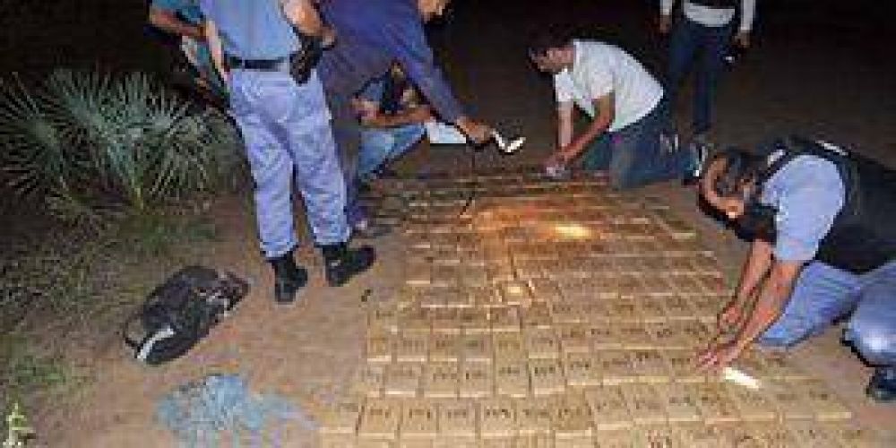 La polic�a secuestr� 130 kilos de marihuana