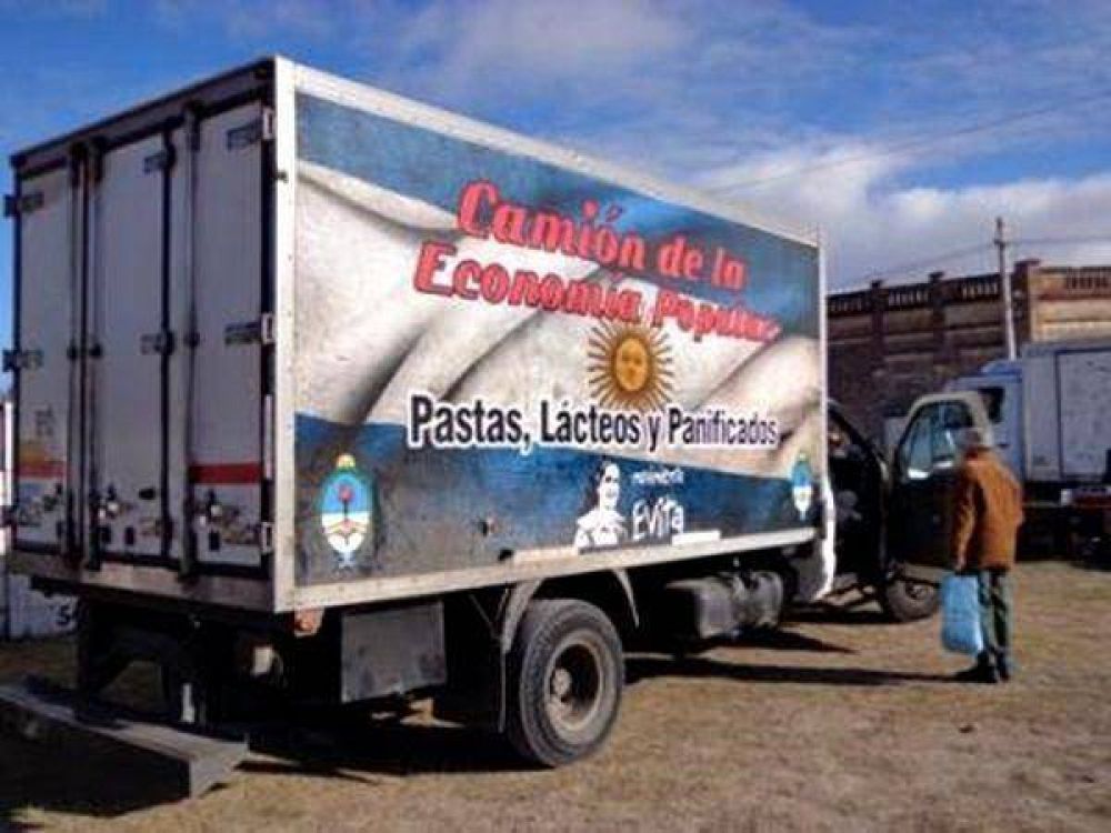 El cami�n de la Econom�a Popular pas� por la ciudad