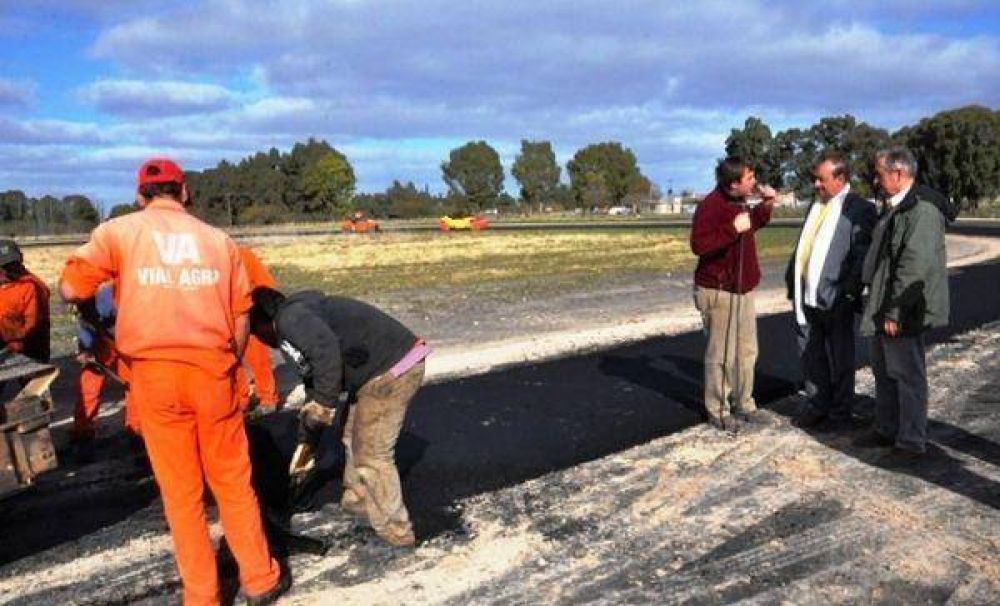El Intendente recorri� la obra de la futura Pista de Ciclismo