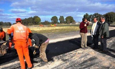 El Intendente recorri� la obra de la futura Pista de Ciclismo