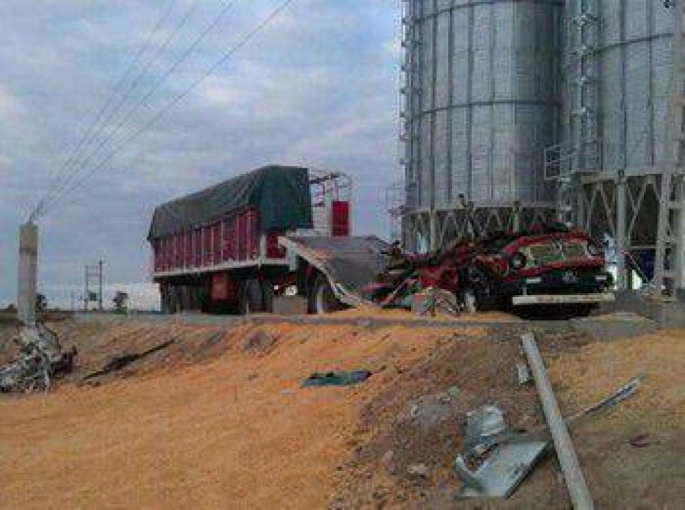 Un camionero muri� aplastado por un silo 