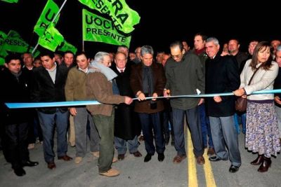 Villa Mercedes: inauguraron un tramo de la ruta provincial N� 33