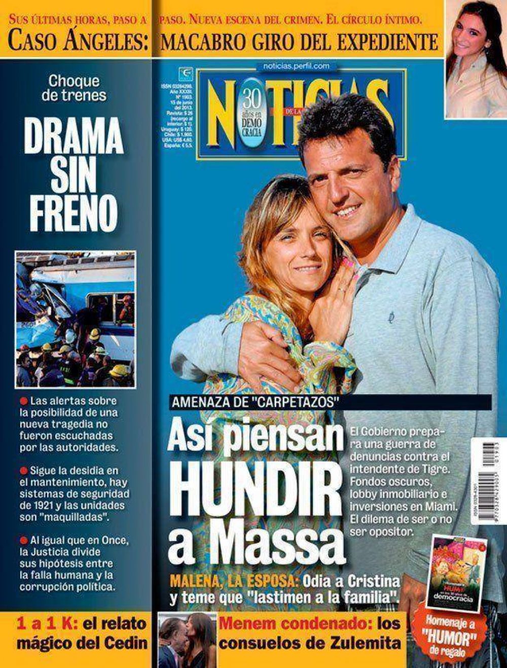 As� piensan hundir a Massa