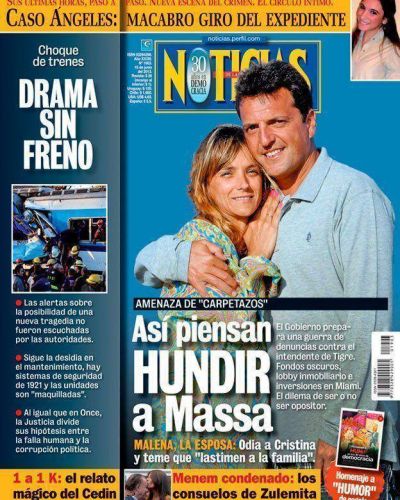 As� piensan hundir a Massa