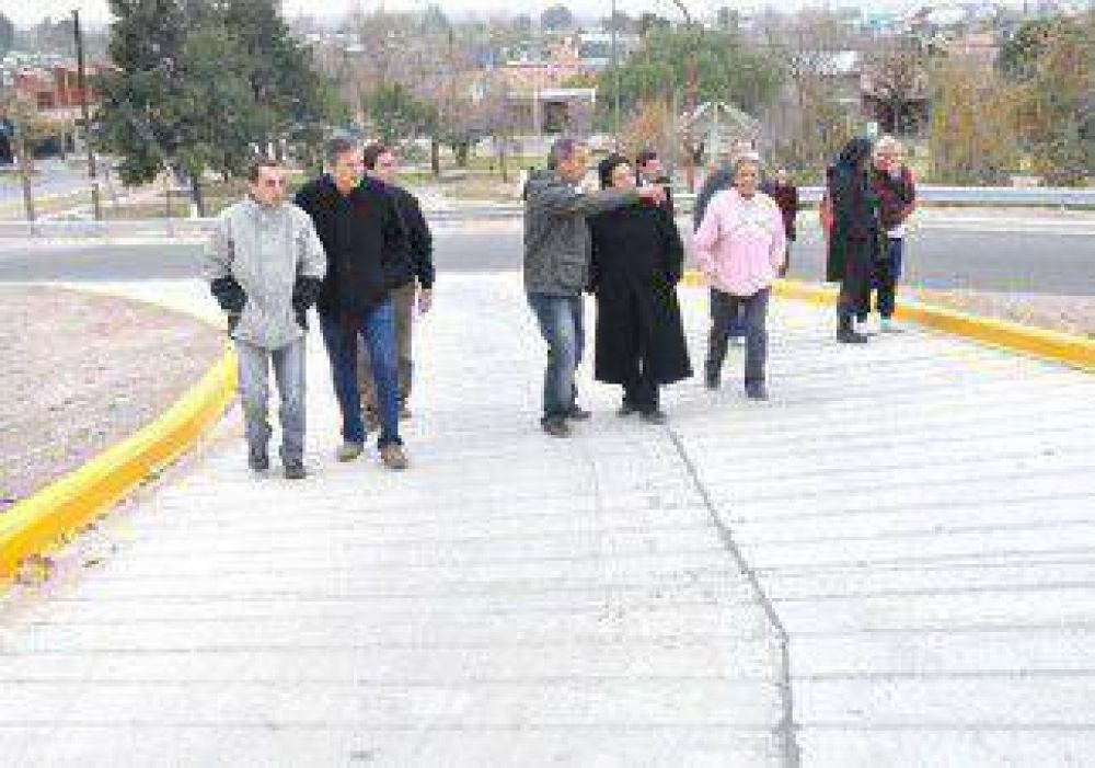 Quisieron parar el trabajo de la compactadora 