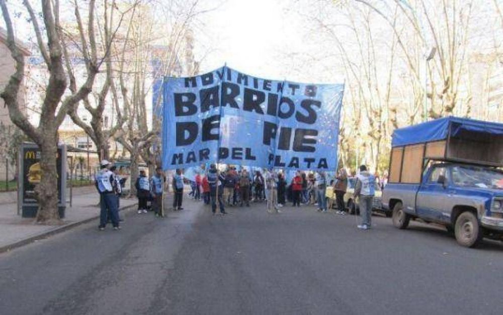 Barrios de Pie reclam� por atrasos en la entrega de alimentos