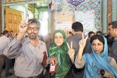 Los iran�es votaron en avalancha