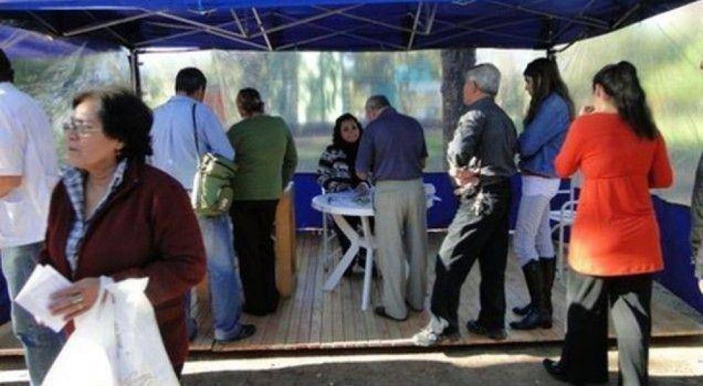 Con 1380 vacunados, finaliz� el operativo en la plaza 25 de Mayo